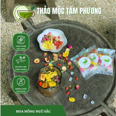 Cách Làm Trà Hoa Hồng Ngũ Sắc