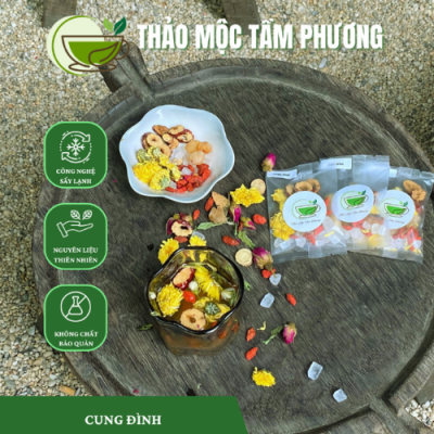 uống nhiều trà thảo mộc cung đình có tốt không