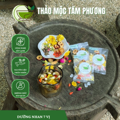 giá trà dưỡng nhan 7 vị