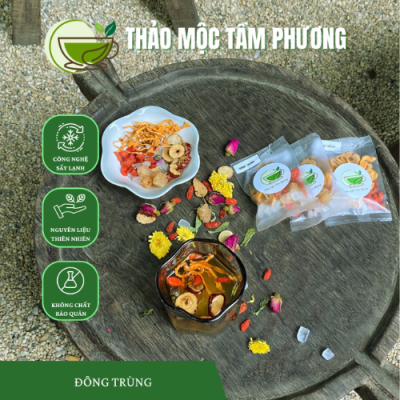 giá trà đông trùng hạ thảo