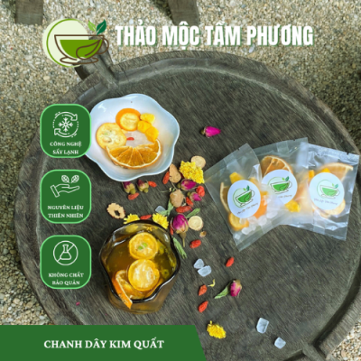 trà chanh dây kim quất