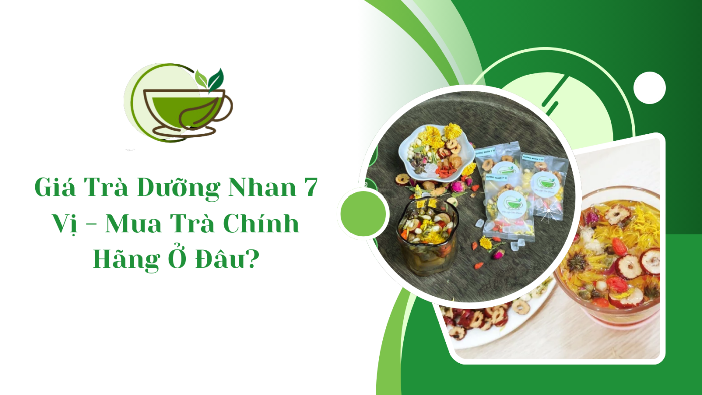 Giá trà dưỡng nhan 7 vị